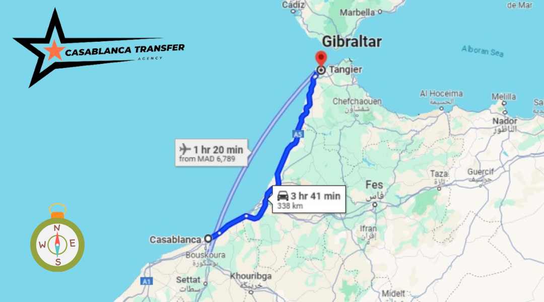 Casablanca to Tangier Transfer